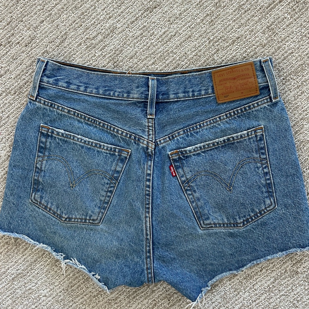 Levi's 501 Blue Jean Shorts